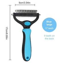 Load image into Gallery viewer, Pet Deshedding Brush Cat Comb Self Cleaning Hair Remover Grooming Tool for Dog and Cats De-Matting Comb Cleaning Pets Supplies
