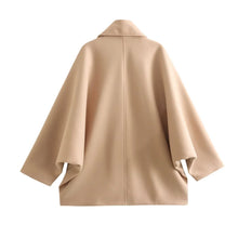 Load image into Gallery viewer, HXAO Woman Winter Coats Faux Wool Coats And Mixtures Oversized Long Coat Women Autumn Long Sleeve Solid Coats Casual Warm Parkas
