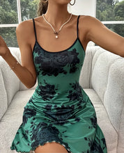 Load image into Gallery viewer, Women's new style nightdress halter skirt Elegant skirt sexy home wear
