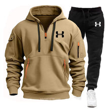 Load image into Gallery viewer, Zippered Multi Pocket Tracksuit
