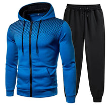 Load image into Gallery viewer, Mens Tracksuits Men's Clothing Men Sets Hoodie Set Zipper Sweatshirt Casual Sport Sweatpants Man Sweat Suit Set Running
