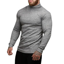 Load image into Gallery viewer, Slim Ribbed Turtleneck Pullover
