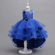Load image into Gallery viewer, Trailing Princess Party Girls Dress
