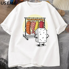 Load image into Gallery viewer, Unisex Graphic Sushi Print Tee

