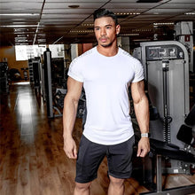 Load image into Gallery viewer, 2023 New gym shirt Men Compression T-shirt men Shirts Skinny Tee Shirt Male Gyms Running T-shirt Fitness Sports men's t-shirts
