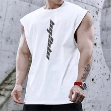 Load image into Gallery viewer, NEW Bodybuilding Sports Tank Tops Men Gyms Fitness Workout Sleeveless Shirt Male Summer Loose Undershirt Running men Vest
