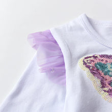 Load image into Gallery viewer, Butterfly Gradient Princess Girls Dress
