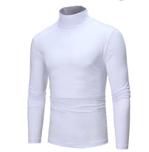Load image into Gallery viewer, Men's Turtleneck Sweater Warm Soft Knit Pullover Fashion Versatile Long Sleeve Top for Autumn Winter
