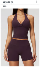 Load image into Gallery viewer, Yoga Outfit Set Fitness Two-Piece Set With No Embarrassing Lines Butt-Lifting Running Shorts Leggings Yoga Suit Athletic Wear
