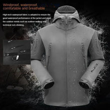 Load image into Gallery viewer, Winter Autumn Fleece Thermal Waterproof Suit Men Jacket Tactical Outdoor Fishing Hiking Camping Tracksuits Coat
