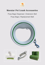 Load image into Gallery viewer, Pet Leash Accessories Pet Poop Bag Dispenser Extension Belt for 2 Pet Replaceable Belt Poop Bags for Pet Walk Ease Moestar
