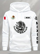 Load image into Gallery viewer, Hoodie Sweatshirt Mexican Flag Eagle Featuring Cactus Pirate Daily Outdoor Fitness Sport Casual Warm Autumn Winter Men Women Top
