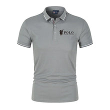 Load image into Gallery viewer, Men's premium summer polo shirt, quick drying, breathable, casual, business fashion, sports, short sleeved, men's clothing
