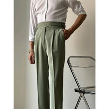 Load image into Gallery viewer, Elegant High Waist Suit Trousers
