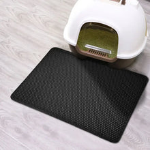 Load image into Gallery viewer, Cat Litter Mat With Gift Double Layer Waterproof Pet Litter Box Mat Non-slip Sand Cat Pad Washable Bed Mat Clean Pad Products
