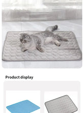 Load image into Gallery viewer, Pet Ice Mats Summer Cat Dog Sofa Nest Bed Cooling Sleeping Pad for Small Dogs Pets Durable Sofa Cooling Pad Blanket
