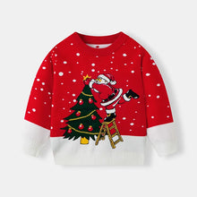 Load image into Gallery viewer, Winter Cartoon Knit Kids Pullover Sweater

