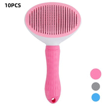 Load image into Gallery viewer, Pet Dog Brush Cat Comb Self Cleaning Pet Hair Remover Brush For Dogs Cats Grooming Tools Pets Dematting Comb Dogs Accessories
