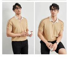 Load image into Gallery viewer, Korean Slim Smart Summer Polo
