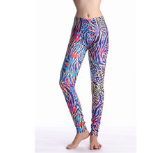 Load image into Gallery viewer, Women Leggings High Waist Cartoon Comic Beauty Print Trousers Soft Female Casual Elastic Pant
