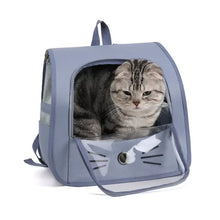 Load image into Gallery viewer, Pet Cat Carrier Bag Cat Backpack Outdoor Breathable Portable Shoulders Bag for Cats Small Dogs Transport Carrier
