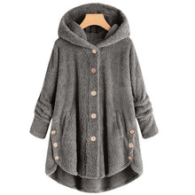 Load image into Gallery viewer, Plush Wool Blend Winter Coat
