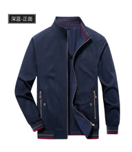 Load image into Gallery viewer, Reversible Slim Stand Collar Jacket
