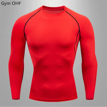 Load image into Gallery viewer, Gym Fitness T Shirt Men's Short Sleeve Summer Boxing Jersey Legging Men Rashguard Compression Pants Quick Dry Tight T-Shirts Men
