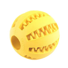 Load image into Gallery viewer, Dog Toy Ball, Nontoxic Bite Resistant Toy Ball for Pet Dogs Puppy Cat, Dog Pet Food Treat Feeder Chew Tooth Cleaning Ball
