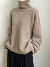 Load image into Gallery viewer, Elegant Merino Turtleneck Knit Sweater
