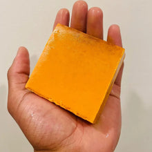 Load image into Gallery viewer, 100g Turmeric Hand Made Soap, Lemon Kojic Acid Soap, Shower and Facial Soap
