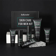 Load image into Gallery viewer, Men's Skin Care Kit - 3 in 1 Set with Face Wash, Moisturizing Cream &amp; Eye Cream, Daily Anti-Aging &amp; Oil Control Facial Treatment
