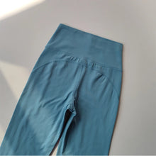 Load image into Gallery viewer, High-end Yoga Leggings Slim Yoga Pants High Waist Wide Leg Pants Bottoms Breathable Gym Casual Sports Bell Leggings Female
