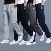 Load image into Gallery viewer, 2024 New Running Mens Sweatpants Straight Fit Joggers for Sports and Streetwear Loose Oversized Drawstring Long Pants Men Pants
