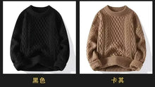 Load image into Gallery viewer, 2024 Autumn Winter Men's Sweater Japan Fashion Men Clothing Striped Sweater Men Casual Streetwear Pullover O-Neck Sweaters Men

