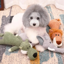 Load image into Gallery viewer, Pet Dog Toy For Large Dogs Cute Plush Squeak Stuffed Toys Fleece Durable Chewing Cute Soft Toy Pet Molar Toy Dog Accessories
