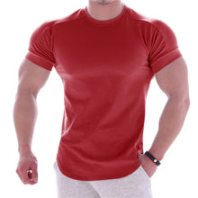 Load image into Gallery viewer, Men's Running T-Shirts Quick Dry Compression Sport T-Shirts Fitness Gym Jogging Shirts, Soccer Shirts Men's Jersey Sportswear
