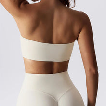Load image into Gallery viewer, Sports Bra Sport Top Woman Gym Underwear Strapless Bustier Breathable Elastic Workout Tops Fitness Training Brassiere Yoga Bras
