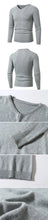 Load image into Gallery viewer, Slim V-Neck Knit Pullover
