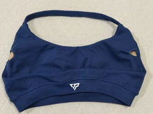 Load image into Gallery viewer, KEEP THAT PUMP Strappy Sports Bra With Logo High Support Womens Yoga Seamless Workout Top Elasticity Fitness Running Gym Bras
