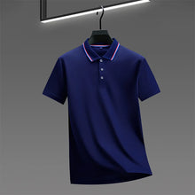 Load image into Gallery viewer, Men's Casual Solid Color Short Sleeve Polo Shirt 2025 Summer Fashionable Comfortable Versatile Top for Men
