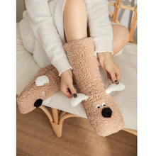 Load image into Gallery viewer, Cozy Dog Winter Floor Socks
