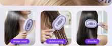 Load image into Gallery viewer, Rechargeable Hairs Massage Brush 3-in-1 Electric Spray Air Cushion Massage Comb for Frizzy Hair Scalp Care Relieve Hair Tangles
