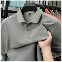 Load image into Gallery viewer, Men's 100% Cotton Polo Shirt - Summer Casual Breathable Tee,19 Colors,Ideal for Golf and Sports,Business Casual,Silk-Like Finish
