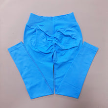 Load image into Gallery viewer, New Women V Back Athletic Leggings Fitness Exercise Yoga Gym Tights Workout Scrunch Butt Lifting Training Pants
