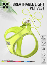 Load image into Gallery viewer, Reflective Outdoor Walking Harness Set
