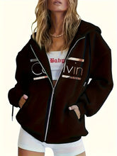 Load image into Gallery viewer, Cozy Zip Hooded Fleece Hoodie
