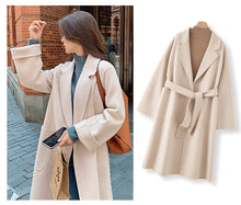 Load image into Gallery viewer, Double Faced Wool Korean Coat
