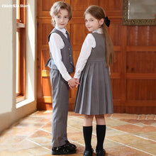 Load image into Gallery viewer, British Style Kids Vest Suit
