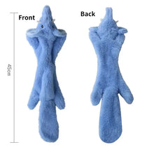 Load image into Gallery viewer, Funny Simulated Animal No Stuffing Dog Toy with Squeakers Durable Stuffingless Plush Squeaky Dog Chew Toy Crinkle Pet Squeak Toy
